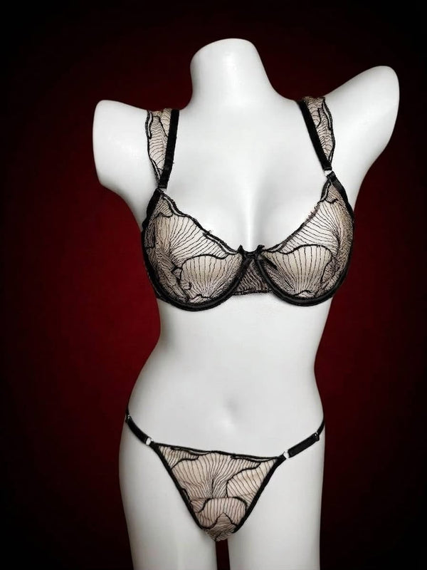 Whisper Lace Lingerie Set