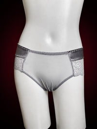 Midnight Veil Sheer Lace Brief