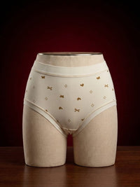 Ivory Heritage High-Waist Brief