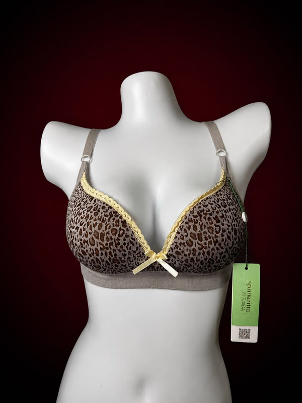Leopard Charm Bra