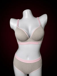Ribbed Comfort Lingerie Set