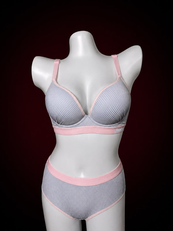Ribbed Comfort Lingerie Set